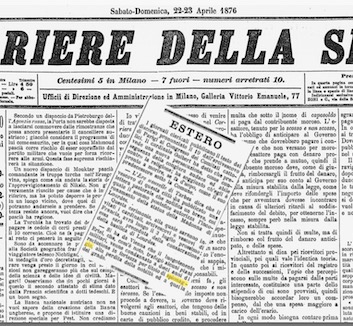 Primi casi di spionaggio nell'archivio del Corriere della Sera